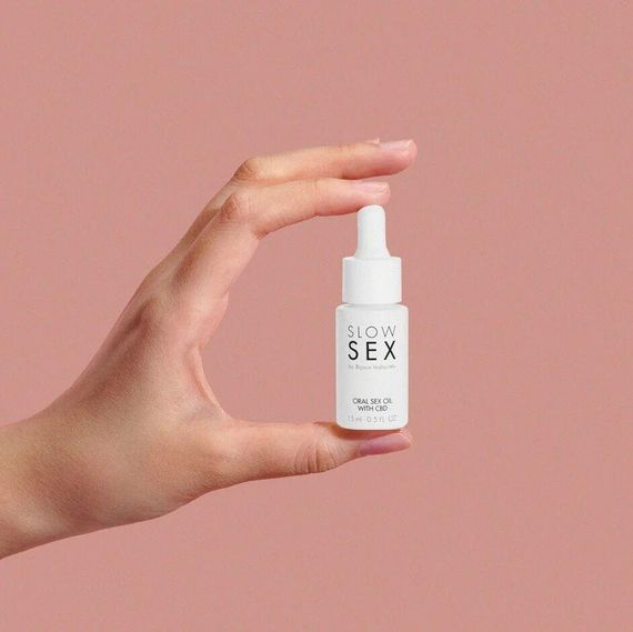 Олія для орального сексу Bijoux Indiscrets Slow Sex Oral Sex Oil CBD (15 мл) Sex Aura | Зображення 1