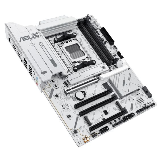 Материнcька плата ASUS X870 MAX GAMING WIFI7 W sAM5 X870 4xDDR5 M.2 HDMI USB Type-C WiFi BT ATX білий 90MB1LZ0-M0EAY0 | Зображення 3