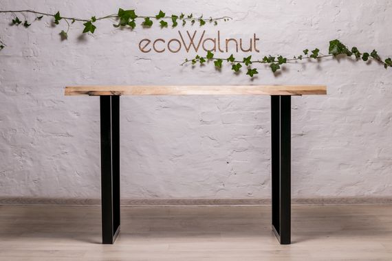 Письменный ореховый стол EcoWalnut с живыми краями M | Зображення 1