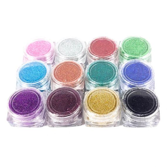 Набір гліттеру для біо-тату "№1 базовий" gliset-1 | Зображення 3