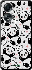 Чохол на Oppo A58 4G Панди "4318b-3184-2448"