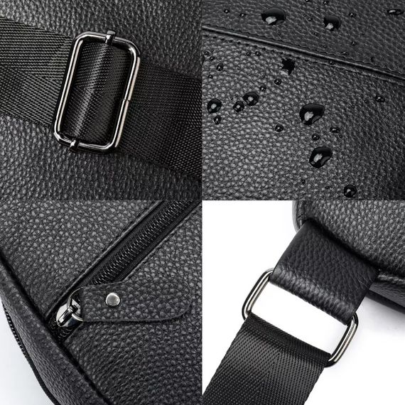 Чоловіча плечова сумка слінг, Сумки слінг чоловічі крос боді, Чоловіча сумка через плече нагрудна SJ-94 | Зображення 7