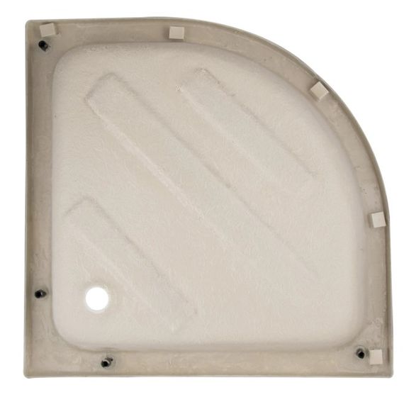 Набір Lidz Душова кабіна Latwa SC90x90.SAT.MID.GR напівкругла, скло тоноване 4 мм + Душовий піддон Kapielka ST90x90x26, з панеллю | Зображення 5