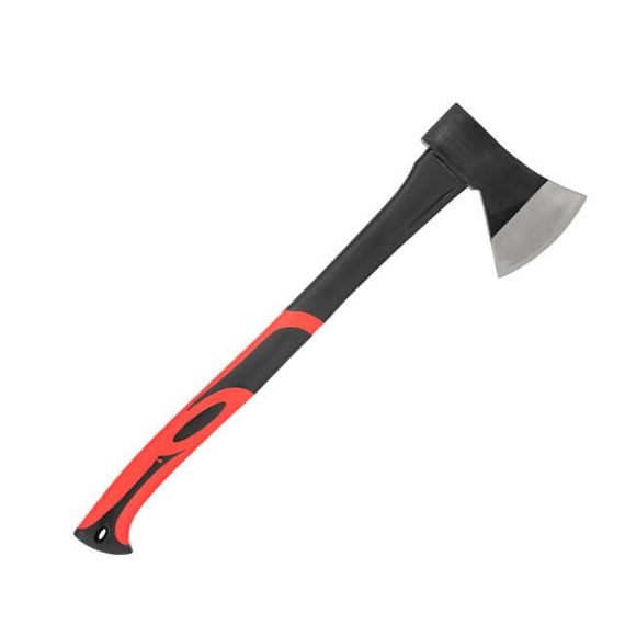 Сокира 1000 г, ручка з фібергласу INTERTOOL HT-0263 | Зображення 1