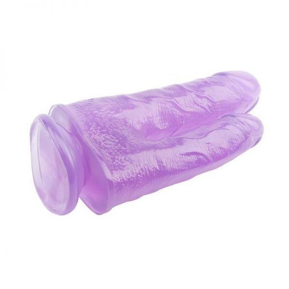 Фаллоимитатор двойной 7.9 Inch Dildo, Purple Sex Aura | Зображення 2