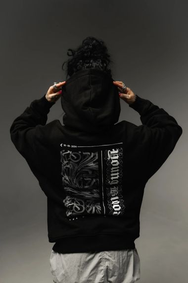 SILENT THUNDER HOODIE BLACK XL | Зображення 3