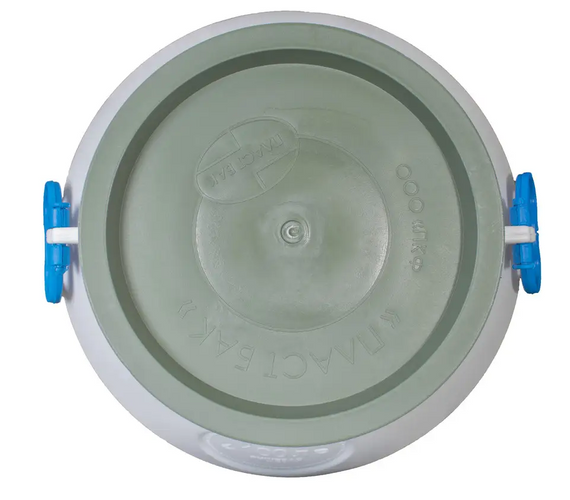 Бидон 120л широкая горловина емкость для вина и воды пищевая бочка | Зображення 2