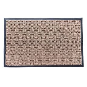 Килимок придверний MX 60*90 см Светло-коричневий Даріана