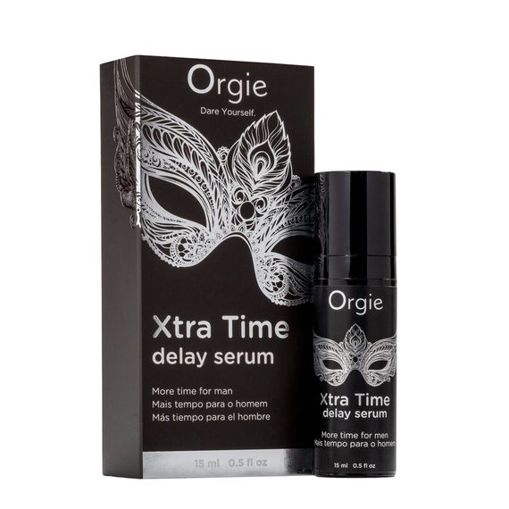 Сыворотка пролонгатор Orgie Xtra Time Delay Serum, 15 мл, без анестетиков, на силиконовой основе