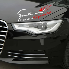 Наклейка на капот "Sports"