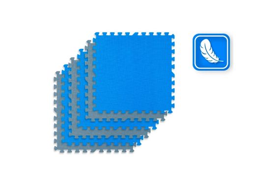 Килимок-пазл THUNDER PZ-04 60 х 60 блакитно-сірий (PZ-04) | Зображення 6