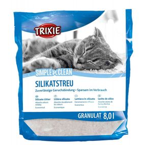 Наповнювач Trixie Simple and Clean для котів сілікагелевий гранули 8 л