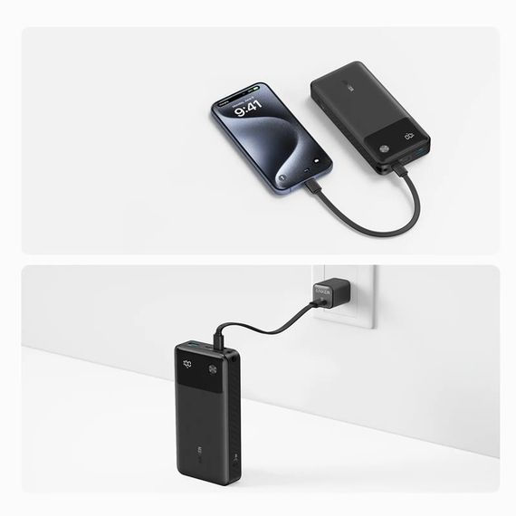 Портативний зарядний пристрій Anker PowerCore - 20000 mAh 30W PD Black | Зображення 3