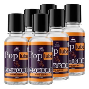 Интим-смазка анальная (блок 4шт) Fresh Heaven Pop Lube 100ml (Travel версия)