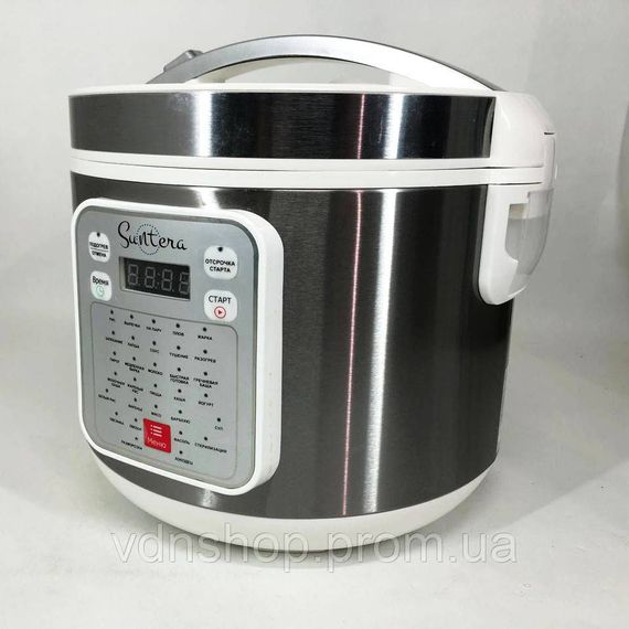 Мультиварка для дому якісна мультиварка Suntera AS-1020 1000 Вт, Багатофункціональна пароварка LT-58