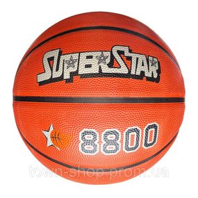 Мяч баскетбольный Fox Superstar NE-BAS-1034 коричневый, № 7
