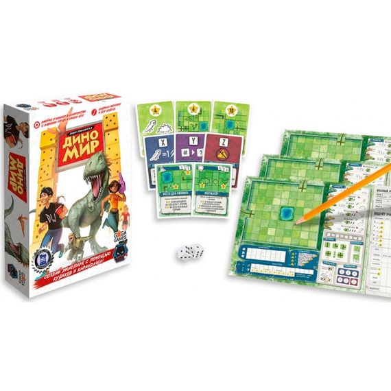 Настольная игра Добро пожаловать в Диномир (Welcome to Dino World) | Зображення 1