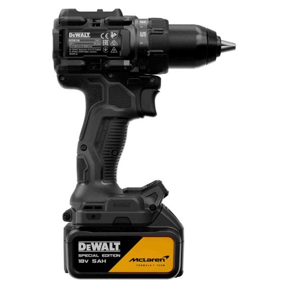 Дрель-шуруповёрт McLaren F1 TEAM SPECIAL EDITION DeWALT DCD81MP2T | Зображення 4