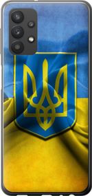 Чехол на Samsung Galaxy A32 A325F Флаг и герб Украины 1 "375u-2204-17620"
