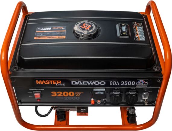 Генератор Daewoo GDA 3500 (2.8/3.2 кВт) | Зображення 2