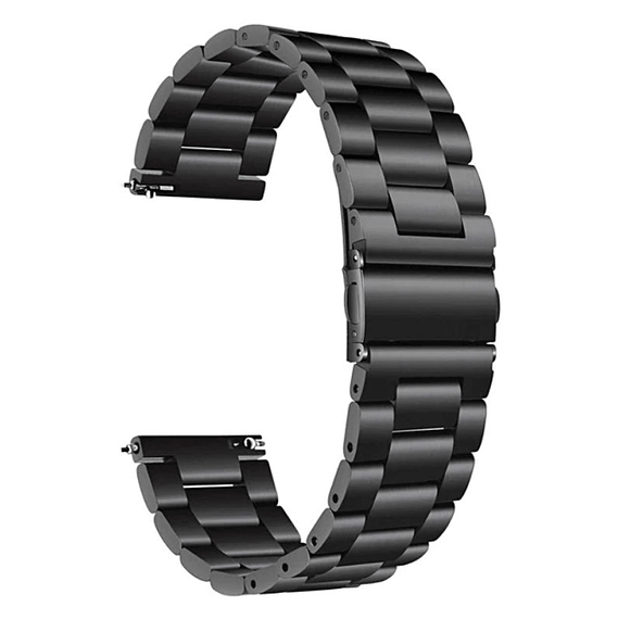Металевий ремінець Primo для годинника Garmin Vivoactive 4 - Black