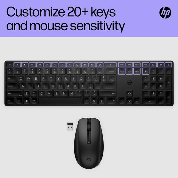 Комплект клавиатура та мышь HP 650 4R013AA | Зображення 6