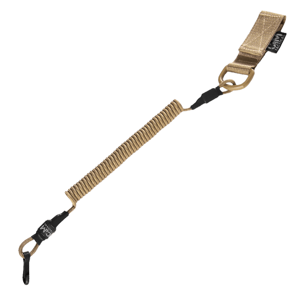 Страхувальний шнур Standard (карабін + D-кільце) Койот (9082)