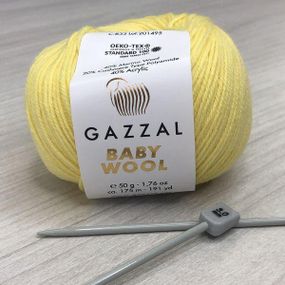 Пряжа Gazzal – Baby Wool колір 833