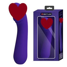 Вібромасажер для стимуляції точки G Pretty Love - Cetus Dark Purple, BI-014723-3 Sex Aura