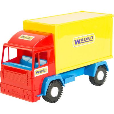 Спецтехника Tigres "Mini truck" контейнер желтый (39210)