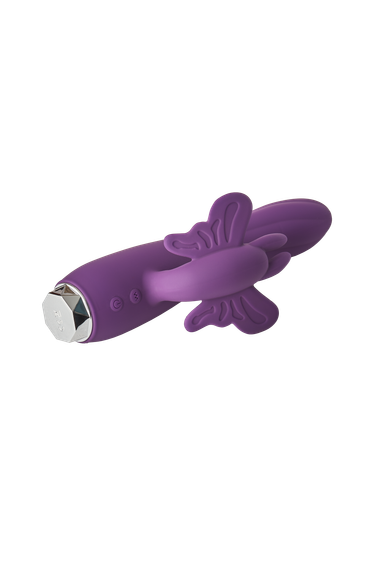 Вібратор кролик Dream Toys FLIRTS BUTTERFLY VIBRATOR PURPLE | Зображення 2