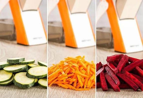 Кухонный мультислайсер – измельчитель овощей Brava Spring Slicer | Зображення 5