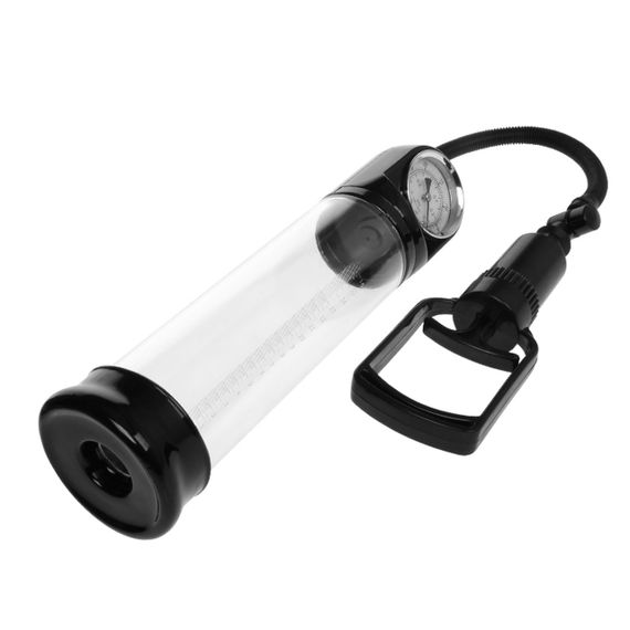 Вакуумна помпа для члена Pretty Love Alexander з барометром, прозора, 29 х 7 см sexstyle | Зображення 1