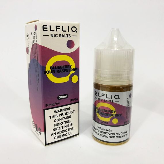 Жидкость ELFLIQ 30 мл 5%. Черника кислая малина (Blueberry Sour Raspberry) | Зображення 3