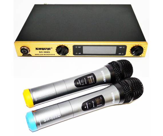 Беспроводная радиосистема на два микрофона Shure SM58 ii + чехол | Зображення 3