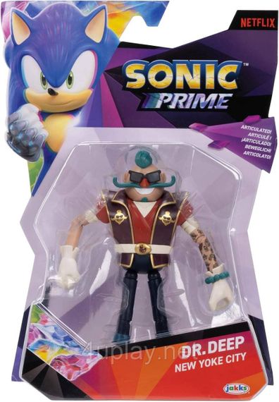 Фігурка Доктор Діп із Нового Йоку Jakks Pacific Sonic Prime Dr. Deep