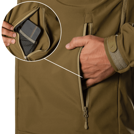 Куртка Stalker SoftShell Койот (7346), XXXL | Зображення 6