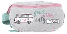 Детская сумка на пояс Bus BeUniq серая