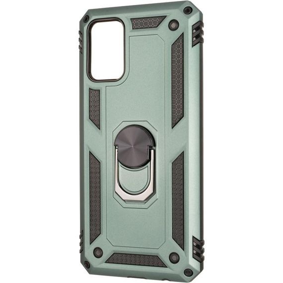 Противоударный чехол GETMAN (Ударопрочный) для Samsung A025 (A02s) Dark Green | Зображення 2