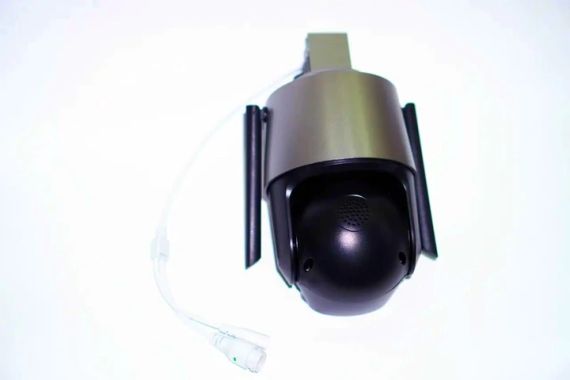 Уличная охранная поворотная WIFI камера  Dual Lens Zoom 8MP сирена, зум, iCSee удаленным доступом онлайн | Зображення 7