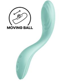 Вібратор із перлинною стимуляцією точки G Satisfyer Rrrolling Pleasure Mint