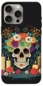 Чохол з картинкою Skull of celebration для Apple iPhone 15 Pro Max (6.7")