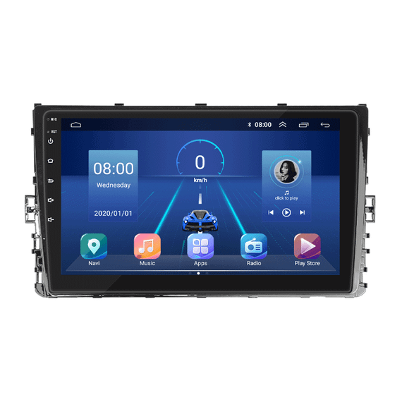 Штатна магнітола 9" Lesko для Volkswagen Transporter T6 Рестайлинг 2019-н.в. 6/128Gb 4G Wi-Fi GPS Top