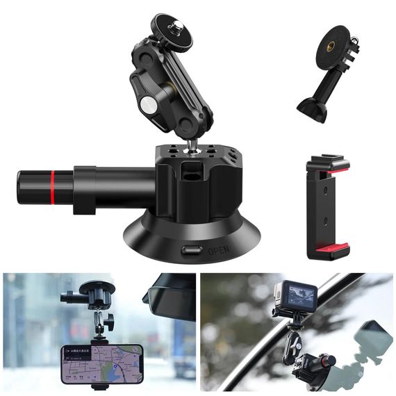 Присоска з швидкознімним кріпленням Ulanzi Vijim Extended Vacuum Suction Cup 3 inches (UV-3089 SC-01) | Зображення 4