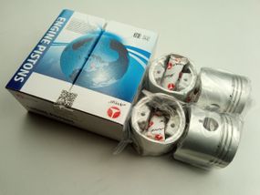 Поршень Таврія 1.1 72,50 2-й ремонт, AMP (PX-TAV-4F-4120-050) к-т із пальцями (245-1004015-Р2)