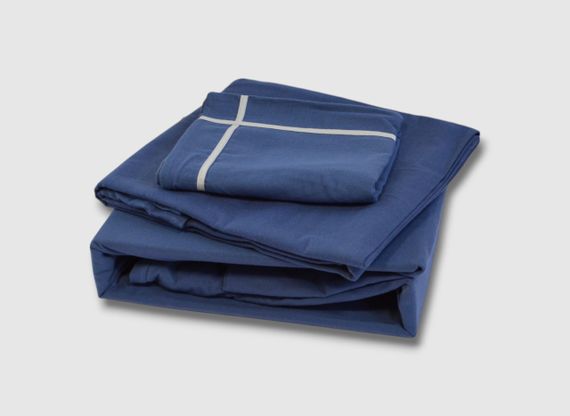 Комплект постільної білизни First Choice Flanel 160×220 см Soprano Denim | Зображення 1