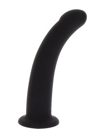 Фалоімітатор страпон Taboom Strap-On Dong Large чорного кольору, 16 см х 3.8 см