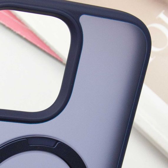 TPU+PC чохол Metal Buttons with MagSafe Colorful HQ Ring для Apple iPhone 14 Pro Max (6.7") | Зображення 7