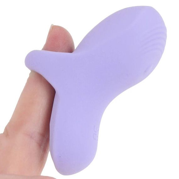 Вибратор на палец FUZU Sensa Skin Activated Fingertip Vibe – Pastel Purple, сенсорное управление, 8 режимов sexstyle