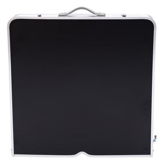 Розкладний стіл + 4 стільці кемпінговий набір для пікніка, риболовлі, відпочинку, туризму Чорний JY-12061B | Зображення 1